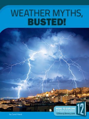 cover image of Weather Myths, Busted!